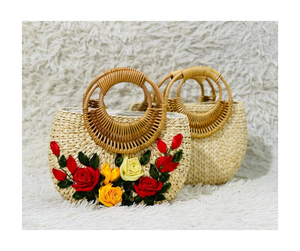 Proveedor Vietnamita Confiable de Bolsos de Jacinto de Agua Hechos a Mano con Precios Competitivos de Exportación - Product Image 6