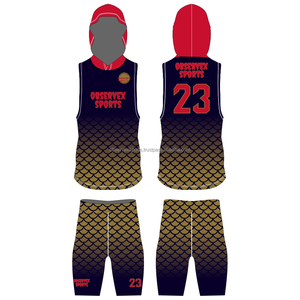 7v7 Uniform Compression Custom 7 V 7 Flag Football Uniforms 7 on 7 Football Jersey Compression Sleeveless Top <b>Man</b> - Product Image 1