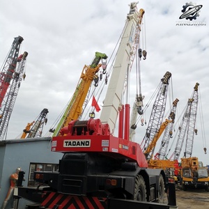 Grue tout-terrain télescopique hydraulique Tadano TR-500EX d'occasion, 50 tonnes, flèche télescopique de 34 m, marque japonaise d'origine, faible nombre d'heures, certifiée CE - Product Image 4