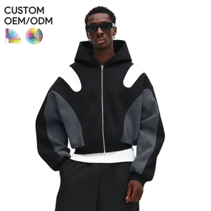 Sudadera con Capucha de Invierno para Hombre, Personalizada, OEM/ODM, de Poliéster/Algodón, Forro Polar Ecológico, Bordada, con Forro, Marca Privada - Product Image 1
