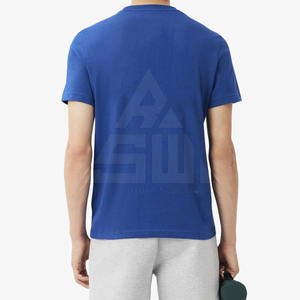 T-shirt pour homme sur mesure pour l'été avec logo personnalisé et marque privée, polyester/coton de haute qualité, respirant - Product Image 3