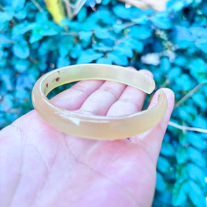 Brazalete de Cuerno de Búfalo Premium, Superficie Pulida, Hecho a Mano, Ecológico, Accesorio de Joyería Moderno para Bodas - Product Image 3