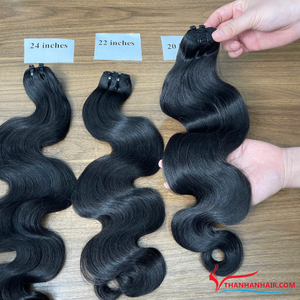 Paquets de Cheveux Humains de Vague de Corps Double Trame Extensions de Cheveux Vietnamiens Vente en Gros de Cheveux de Vague de Corps - Product Image 6