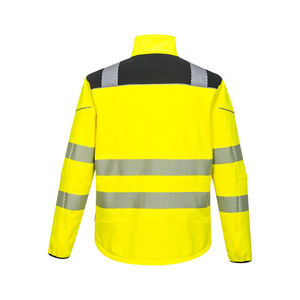 Chaquetas de seguridad hechas a medida Chaqueta DE SEGURIDAD reflectante de alta visibilidad con múltiples bolsillos para almacenamiento de herramientas Logotipo personalizado OEM - Product Image 2