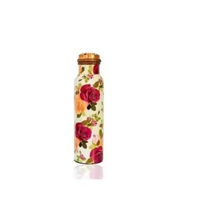 Impresión personalizada Botella de agua de cobre sin óxido Vasos de plástico Diseño llamativo Venta Beneficios para la salud Versión aplicable - Product Image 5