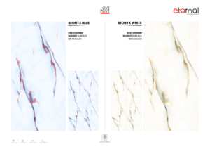 Dalles de porcelaine de grand format 600x1200, finition brillante, sans fin, style moderne et luxueux - Product Image 2