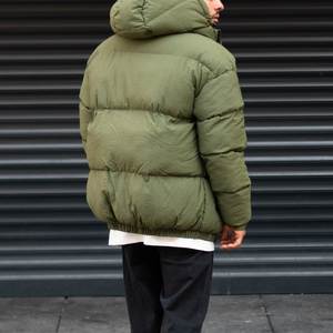 Custom logo Embroidered Men Puffer Jacket <b>Top</b> Quality Men Clothing Jacket Streetwear Printing Webbing Thickening <b>Bubble</b> Coat - Product Image 3