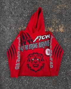 Sweat à capuche homme épais surdimensionné haut Streetwear Hoodie DTG Printing Heavy Zipper Hoodies Sweater High Quality - Product Image 1