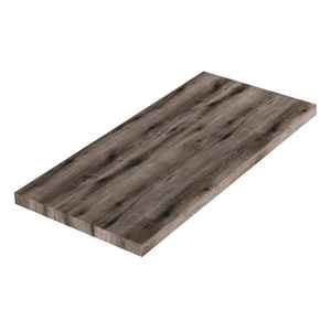 Plateau en bois de chêne fossilisé pour lavabo de 100 cm – Catégorie de produit : Lavabos - Product Image 1
