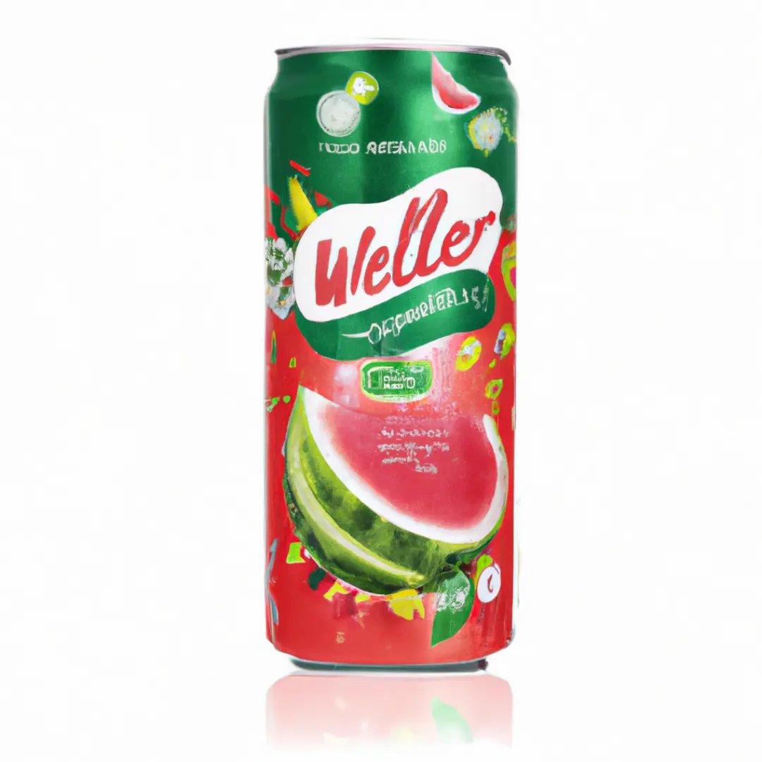 ウォーターメロンジュースドリンク (パルプ) 缶詰500 ml 100% 純粋および淡水メロンナチュラルベースのOEM飲料メーカー