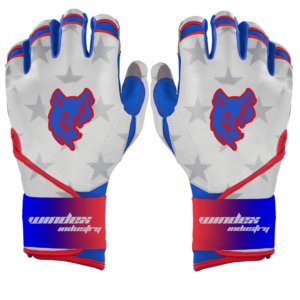 Guantes de bateo estilo Bruce Bolt personalizados de alta calidad 100% Guantes de bateo de béisbol de cuero Cabretta Premium - Product Image 1