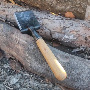 Mini Pelle de survie artisanale médiévale robuste et durable: votre outil parfait pour la survie - Product Image 4