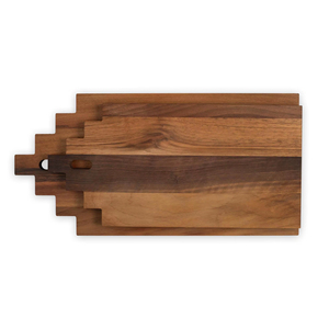 Planche à découper en bois massif de qualité supérieure 2026, design rectangulaire, planche à découper en bois pour la cuisine, robuste, pour la préparation des aliments - Product Image 1