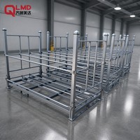 Étagère de présentation réglable et détachable en acier robuste à 5 niveaux, anti-rouille, facile à assembler |   Étagère à pneus empilable |   Atelier de réparation automobile