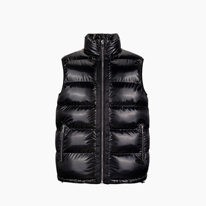 Chaleco Acolchado sin Mangas con Logotipo Personalizado para Hombre, Chalecos de Lona, Estilo Invernal Cálido, OEM - Product Image 1