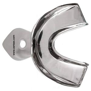 Plateau d'impression non stérile en acier inoxydable de haute qualité pour le fabricant de la mâchoire inférieure Fig 5 67x50mm - Product Image 2