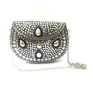 Best Quality <b>Mosaic</b> Metal Women Clutch Handbag Party Bag Best Clutch Bags Brass <b>Mosaic</b> with Metal - Product Image 1
