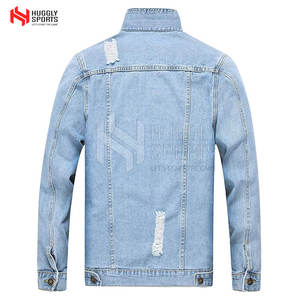 2025 ropa informal de Color sólido para hombre, chaqueta de invierno, ropa de calle, nueva moda, chaqueta vaquera cómoda para hombre - Product Image 2