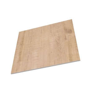 공장 직접 600*600mm 광택 유리화 목재 타일 미끄럼 방지 목재 인테리어 용 세라믹 바닥 타일 - Product Image 6