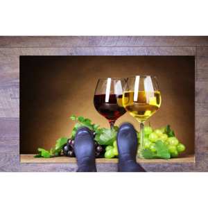 Alfombra con Estampado de Uvas: Moderna, Grande, Decoración del Hogar, Cocina, Entrada, Alfombra de Terciopelo - Product Image 5