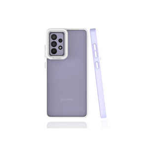 ASMA Mima Lilac - Funda protectora de silicona premium para Samsung Galaxy A52 Plus, protector y cubierta para teléfono - Product Image 1
