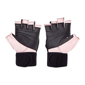Leather Sports <b>Gloves</b> for <b>Weight</b> Lifting Fitness Workout Gym <b>Gloves</b> With Hand Grips Waterproof for Men Women Outdoor <b>Training</b> - Product Image 3