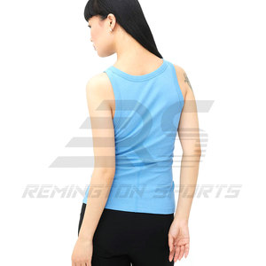 Ropa de entrenamiento de peso ligero Camiseta sin mangas para mujer Camiseta sin mangas de secado rápido para mujer Uso al aire libre Camiseta sin mangas para mujer - Product Image 3