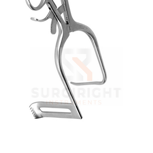 Retractor Feler Ducker Manual 70x10mm Gancho en L de Acero Inoxidable Instrumento Quirúrgico de Columna Vertebral Certificado CE por SurgiRight - Product Image 3