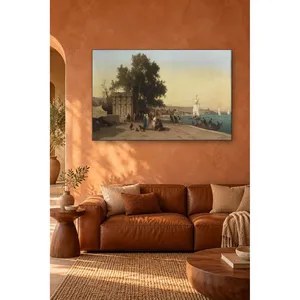 Impression sur toile de la route côtière de Brest au détroit par Fida Germain Fabius - Product Image 1