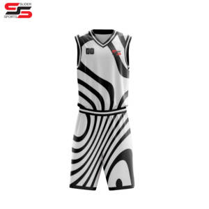 Uniformes de basket-ball personnalisés pour hommes derniers vêtements de sport de conception 3D vêtements de basket-ball confortables personnalisés pour adultes - Product Image 1