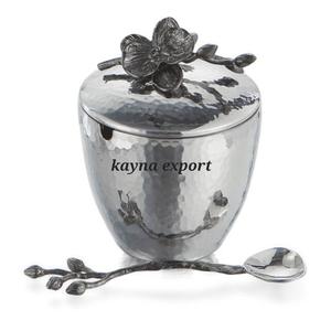 Couvercle en métal doré Simple Design Sucrier - Product Image 6