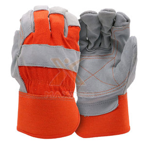 Heavy Duty Anti Slip Working <b>Gloves</b> Cut Resistant Leather Working <b>Gloves</b> Work Wear Safety <b>Gloves</b> - Product Image 1