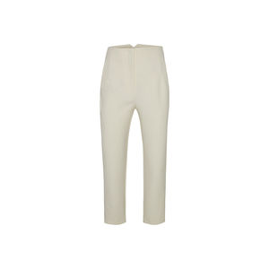 Pantalones de Pierna Ancha y Cintura Alta para Mujer - Pantalones Clásicos de Oficina con Tela de Mezcla Arrugada, Transpirables y de Estilo Formal, Talla XL - Product Image 1