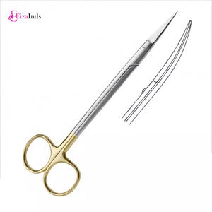 4.5นิ้วผ่าตัดกรรไกรทางการแพทย์ที่ทำด้วยคาร์บอนสูงสแตนเลสที่ดีที่สุด Mayo กรรไกร - Product Image 4