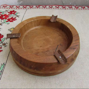 ที่เขี่ยบุหรี่ไม้สุดหรู |   ที่เขี่ยบุหรี่ไม้แอชแท้ทำมือ สำหรับบ้านและบาร์ - Product Image 1