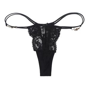 En yeni kızlar giyen pantolon şeffaf külot işlemeli dantel seksi kadın tanga G-string - Product Image 1