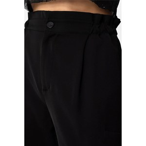 Pantalones Cargo Casuales de Cintura Alta para Mujer, Transpirables, Clásicos, de Pierna Ancha, con Cintura Elástica, Talla XL - Product Image 2