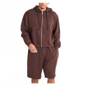 Offre Spéciale automne couleur unie hommes à manches longues fermeture éclair Hoodies avec des couleurs et des tailles personnalisées - Product Image 3