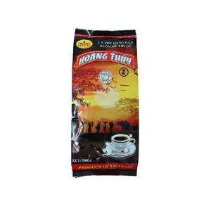 Pó de café polegar orgânico de alta qualidade do vietnã, tipo instantâneo 70% robusta/10% grãos de soya/10% milho