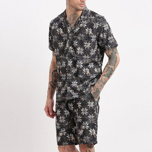 Fourniture directe d'usine Style le plus récent ensemble de t-shirts et de shorts imprimés pour hommes produit à la mode ensemble de t-shirts et de shorts pour hommes - Product Image 2