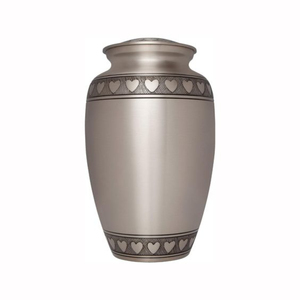 Exclusive Quality American Adult Metal Funeral Cremation Urns Standard Design Metal Urns <b>for</b> Human <b>Ashes</b> Memorial - Product Image 2