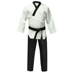 Vente en gros de vêtements d'arts martiaux en coton 100% avec logo personnalisé imprimé par transfert thermique, Taekwondo, Karaté, Judo, Jiu-Jitsu pour bébés et tout-petits - Product Image 5
