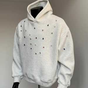 Factory Heavyweight 100% Cotton Terry Fleece Casual Streetwear Breathable Regular Fit Men <b>Hoodies</b> No <b>String</b> - Product Image 1