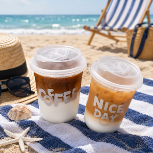 Brand new custom logo <b>cups</b> coffee <b>plastic</b> <b>cup</b> lid with high quality - Product Image 2
