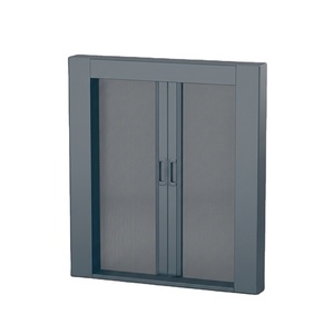 Porte coulissante manuelle VR100, simple ou double ouverture, occultante, étanche, anti-moustiques, stores de porte sur mesure, solution pour la pièce - Product Image 1