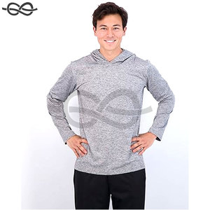เสื้อสเวตเตอร์แบบสวมหัวมีฮู้ดสำหรับผู้ชายเสื้อแห้งเร็วแบบสวมหัวแขนยาวสำหรับตกปลา - Product Image 2