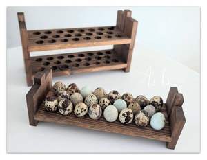VENTE PORTE-OEUFS EN BOIS DE HAUTE QUALITÉ POUR LA CUISINE DE LA FERME et utilisation du marché plateau à œufs pour ustensiles de cuisine pour garder les œufs en sécurité - Product Image 6