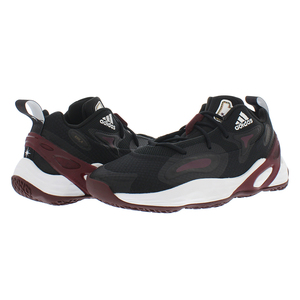 Chaussures unisexes Adidas Sm Exhibit A Couleur : Noir/Bordeaux 100% authentiques - Product Image 3