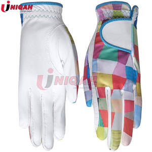 Gants de golf pour femmes en cuir véritable Cabretta doux léger et flexible avec un confort supérieur pour le sport - Product Image 5