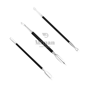 Empujador de Cutículas de Doble Extremo de Acero Inoxidable, Herramienta Profesional Reutilizable de Alta Calidad para Manicura, Pedicura, Cuidado y Limpieza de Uñas - Product Image 3